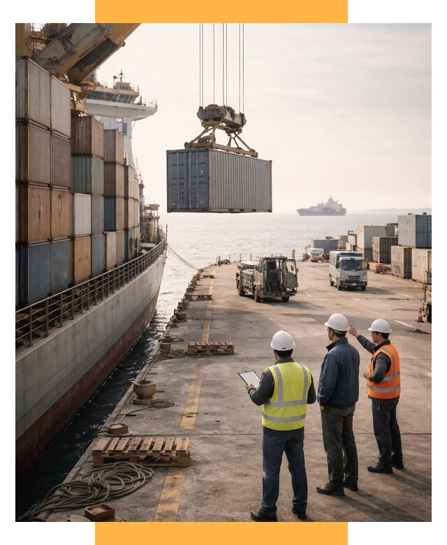 Морские перевозки грузов по миру от 45968 р. | СетСервис-Бкн