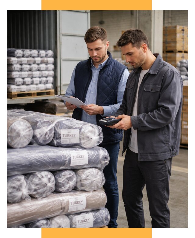 Доставка текстиля из Турции от 45968 р. под ключ, СетСервис-Бкн