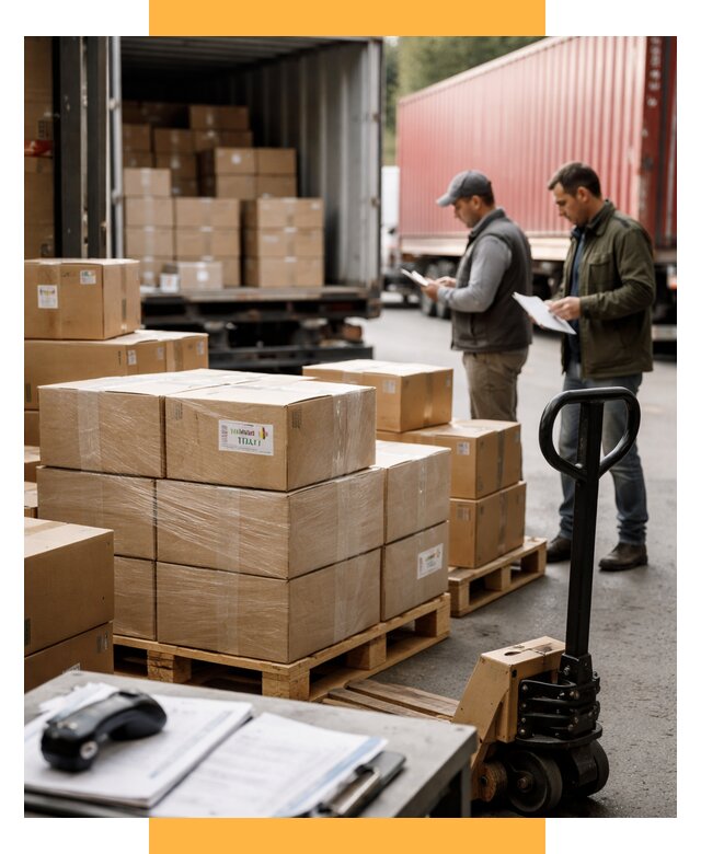 Доставка грузов из Италии в Россию от 18387 р. СетСервис-Бкн