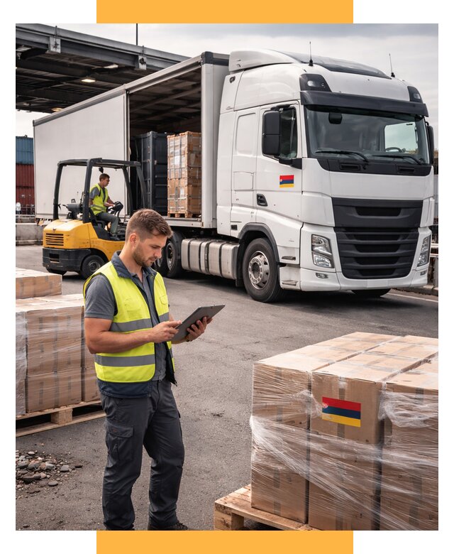 Автоперевозки из Армении от 97043 р. — услуги СетСервис-Бкн