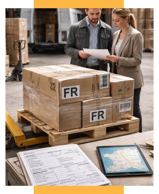 Доставка грузов в Францию от 25538 р., логистика СетСервис-Бкн