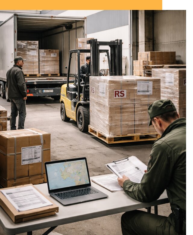 Доставка грузов в Сербию от 45968 руб, международные перевозки