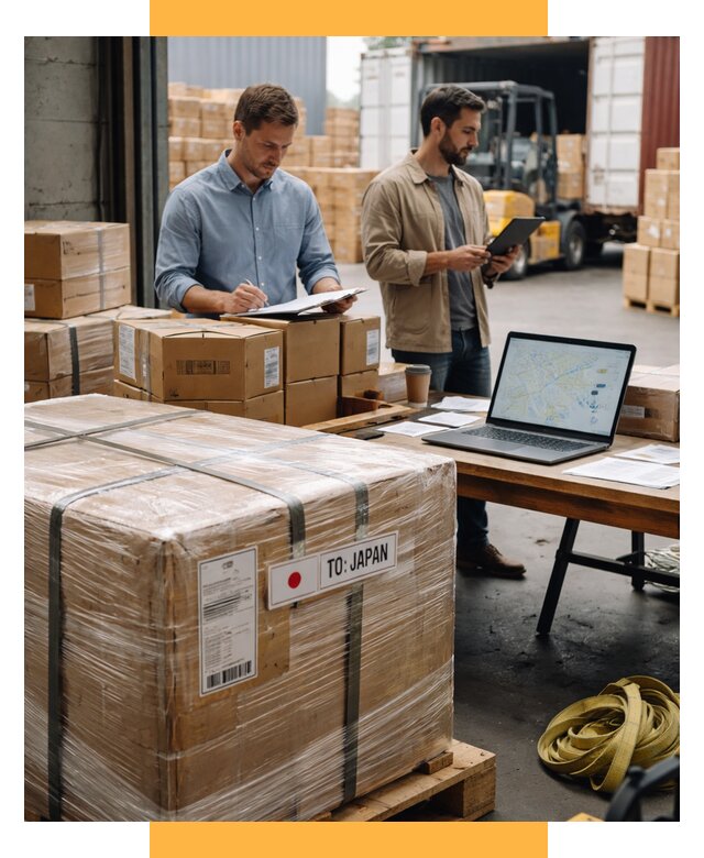 Доставка грузов в Японию от 25538 р., логистика СетСервис-Бкн