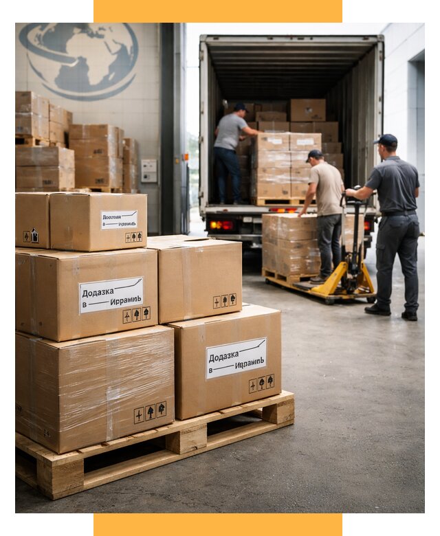 Доставка грузов в Израиль и экспорт от 45968 р. СетСервис-Бкн