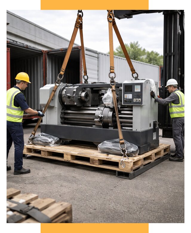 Перевозка станков и таможня от 61290 р. | СетСервис-Бкн логистика