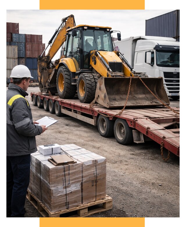 Международная перевозка спецтехники от 45968 р., СетСервис-Бкн