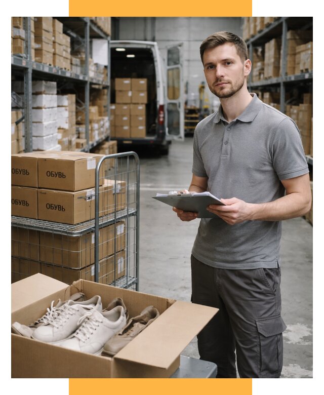 Доставка обуви из Китая и Турции от 4597 р. СетСервис-Бкн