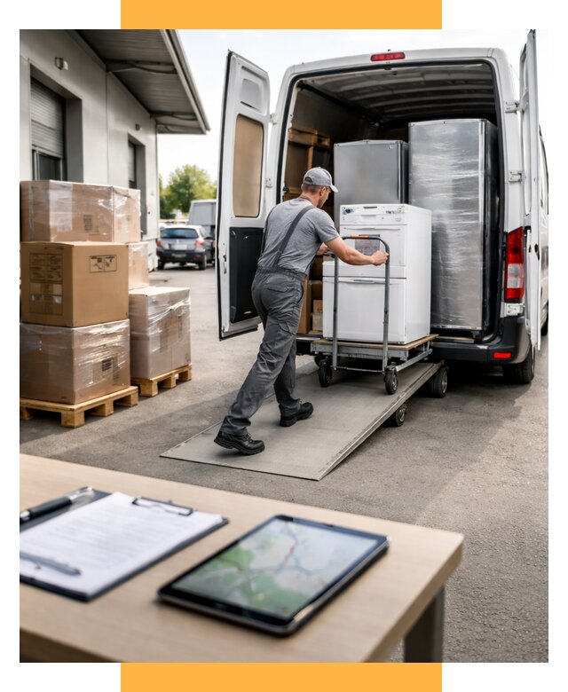 Перевозка бытовой техники от 6640 р. - логистика СетСервис-Бкн