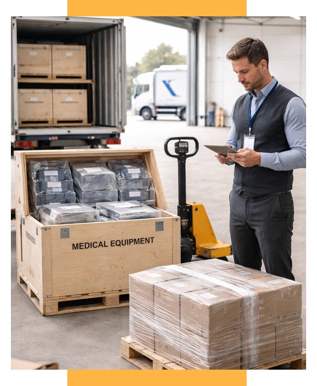 Перевозка медицинского оборудования от 15323 р. в СетСервис-Бкн