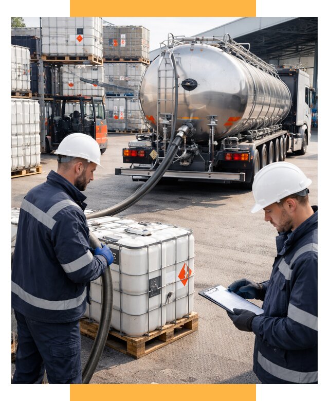 Перевозка химического сырья от 8683 р. Логистика СетСервис-Бкн