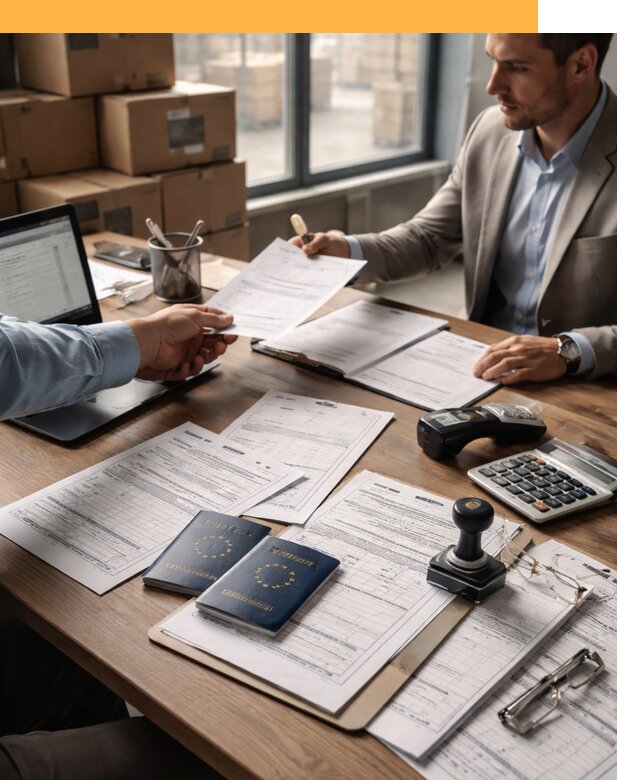 Таможенное оформление грузов из Европы от 8683 руб