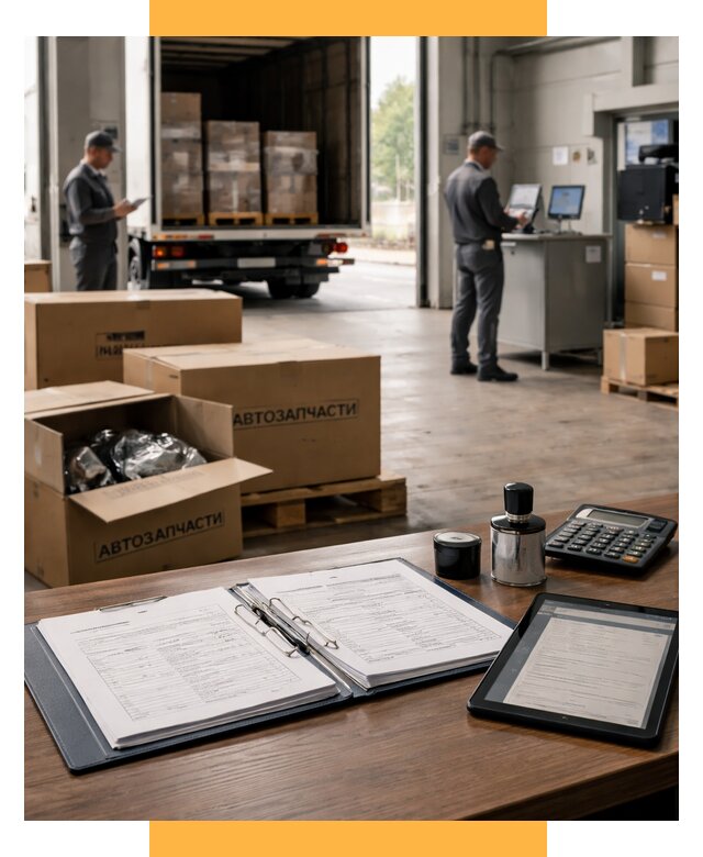 Таможенное оформление автозапчастей под ключ от 8683 р., СетСервис-Бкн