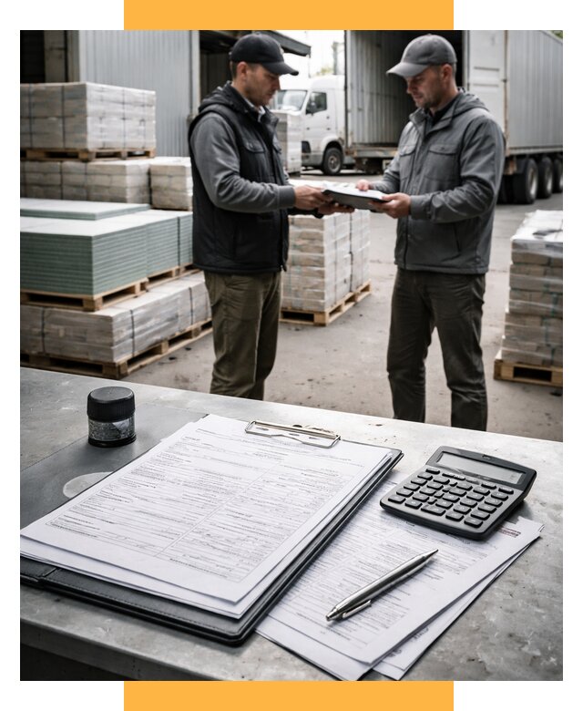 Таможенное оформление стройматериалов от 8683 р. | СетСервис-Бкн