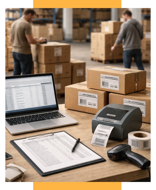 Маркировка импортных товаров от 4597 р. под ключ, СетСервис-Бкн