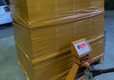 Контрольное взвешивание груза перед отправкой